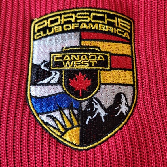 Porsche Club Canada West Logo Stormtech Full-Zip Red Performance Jacket Size XXL - Picture 6 of 16